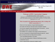 Tablet Screenshot of bweconstruction.com